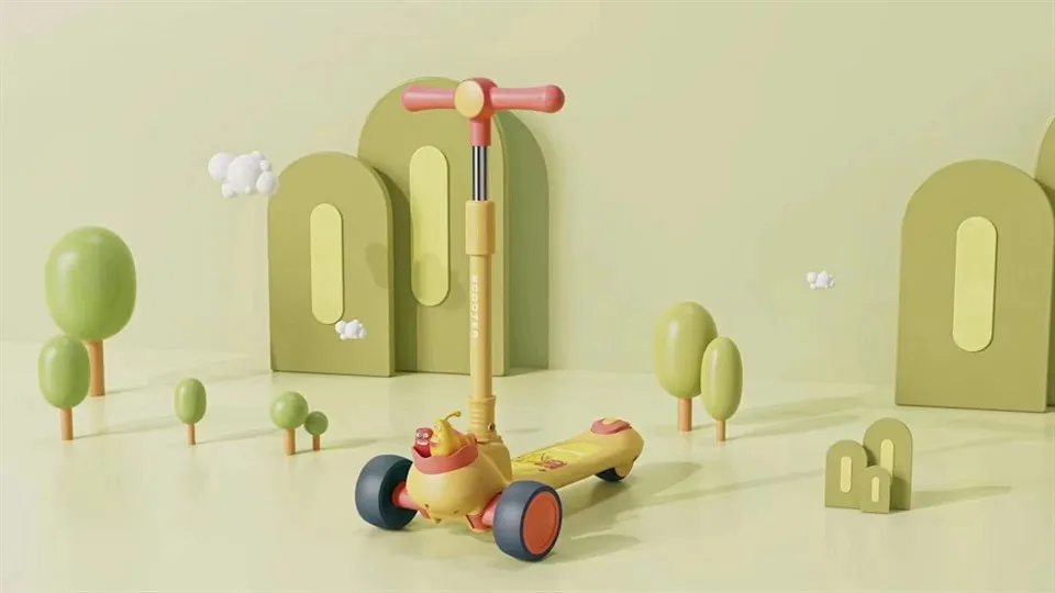 Naujas vaikiškas motoroleris